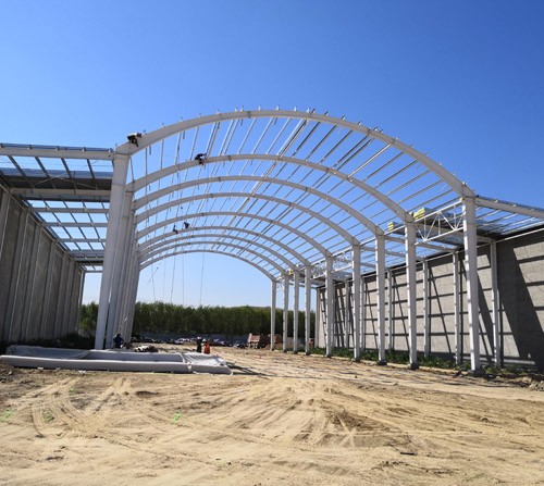 Arched structure corridor